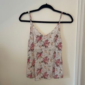Reformation Floral Tank, size XS.